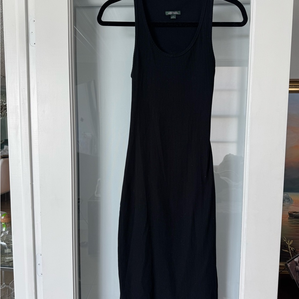 Wild Fable Black Midi Dress